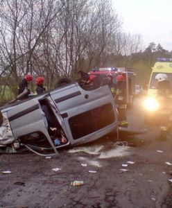 Długi weekend na wielkopolskich drogach - śmiertelny wypadek motocyklisty i 21 rannych