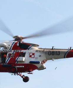 13-latka i 12-latek wypadli z jachtu na Zatoce Puckiej. Akcja śmigłowca Anakonda