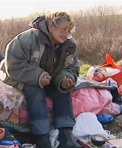 Bezdomna pani Elżbieta przeniesiona z Poznania do Gdańska trafiła do szpitala