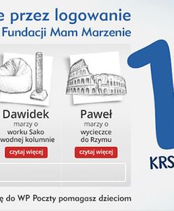 "Pomaganie przez Logowanie". "Takie akcje dają im siłę do walki z chorobą i nadzieję"