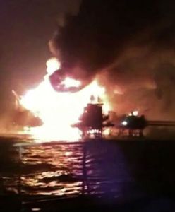Pożar na platformie wiertniczej w Meksyku. 4 osoby nie żyją