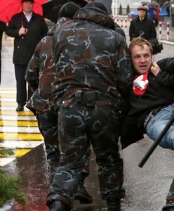 Opozycjonista zatrzymany za akcję przeciw pomnikowi Lenina