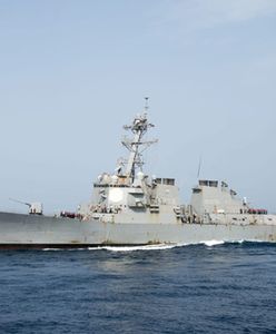 USS Mason, amerykański niszczyciel, zaatakowany u wybrzeży Jemenu