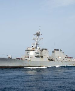 USS Mason, amerykański niszczyciel, zaatakowany u wybrzeży Jemenu