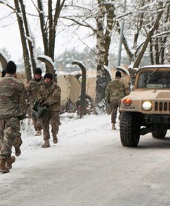 Bolesławiec. Amerykański hummer zderzył się z ciężarówką