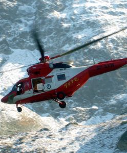 Akcja ratunkowa w Tatrach. Śmigłowiec TOPR poleciał po ranną turystkę