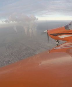 Sfilmował smog nad miastem. Zobacz wideo