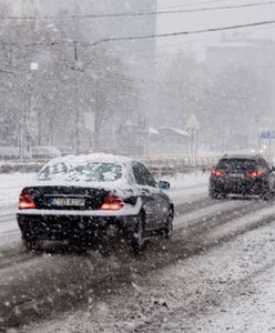 Uwaga! Ślisko na drogach. Autostrada A2 w województwie łódzkim zablokowana