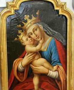 Obraz "Madonna z Dzieciątkiem Jezus" odnaleziony po 25 latach. Sukces polskiej policji