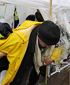 Awantura przed Pałacem Prezydenckim