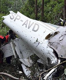 Katastrofa polskich awionetek