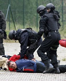 Antyterroryści w akcji