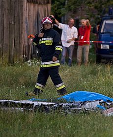 Awionetka spadła pod Lublinem