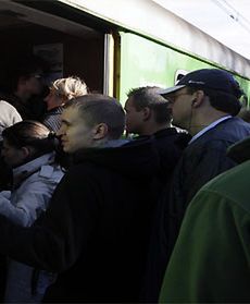 Podróżni zagubieni w remontach PKP