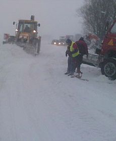 Trudne warunki na drogach
