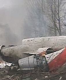 Miejsce tragedii pod Smoleńskiem