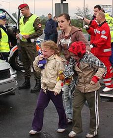 Przerażający wypadek na drodze