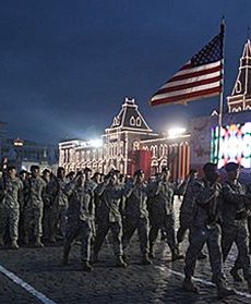 Maszerują pod czerwoną gwiazdą