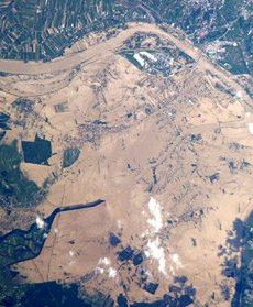 Sandomierz z kosmosu