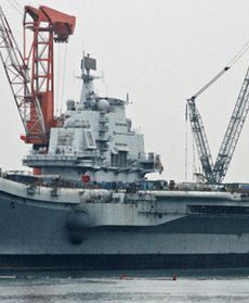 Chiński lotniskowiec rusza w morze