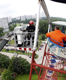 Ewakuacja w wesołym miasteczku