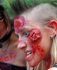 Żywe trupy na ulicach