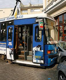 Wypadek tramwaju