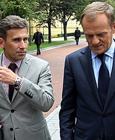 Polski sportowiec poparł Tuska