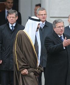 Emir Kataru z wizytą w Polsce