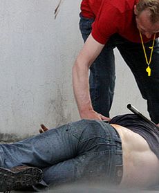 Starcia stoczniowców z policją