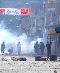 Krwawe starcia w Peru