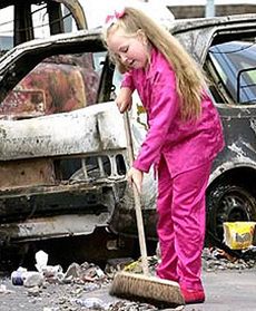 Tam wciąż leje się krew