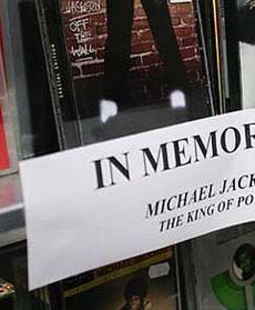 Świat żegna króla popu - zobacz zdjęcia