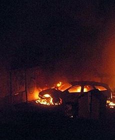 Wybuch cysterny we Włoszech