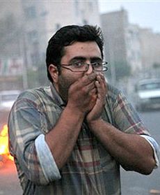 Protesty w Teheranie