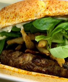 Hamburger za stówkę ... funtów