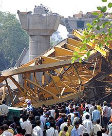 Katastrofa w Nowym Delhi