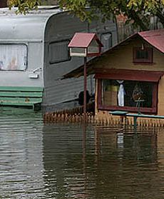 Wrócili do domów; wszystko zalane - zdjęcia