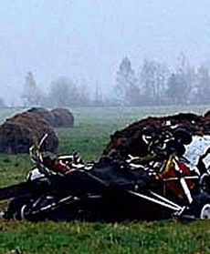 Katastrofa śmigłowca na Białorusi