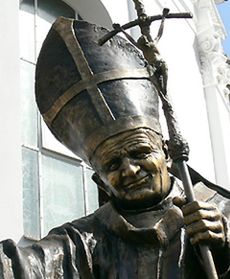 Jan Paweł II ze spiżu