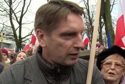 Tomasz Lis na manifestacji KOD. Tak odpowiedział na pytanie TV Republika