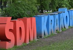 Napis promujący ŚDM w Krakowie wkrótce zniknie, nie będzie zabaw literkami
