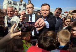 Andrzej Duda też miał "suflerkę"