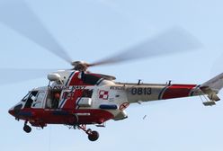 13-latka i 12-latek wypadli z jachtu na Zatoce Puckiej. Akcja śmigłowca Anakonda