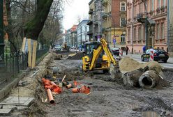 Kolejne utrudnienia w centrum Krakowa. Torowisko na Westerplatte zamknięte