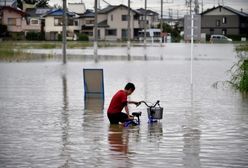 25 osób zaginionych po powodzi na wschodzie Japonii