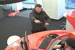 Napadł na bank w Krakowie z bronią w ręku. Poznajesz go?