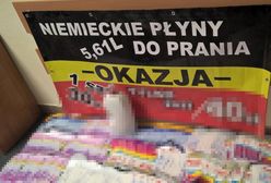 Centralne Biuro Śledcze Policji rozbiło gang podrabiający środki chemii gospodarczej