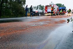Łaziska: wypadek na Lubelczyźnie. Ciężarówka uderzyła w busa