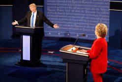 Hillary stonowana, Trump energiczny. Gorąca debata w USA